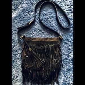 NWOT: Mossimo Supply Co Fringe Crossbody Purse